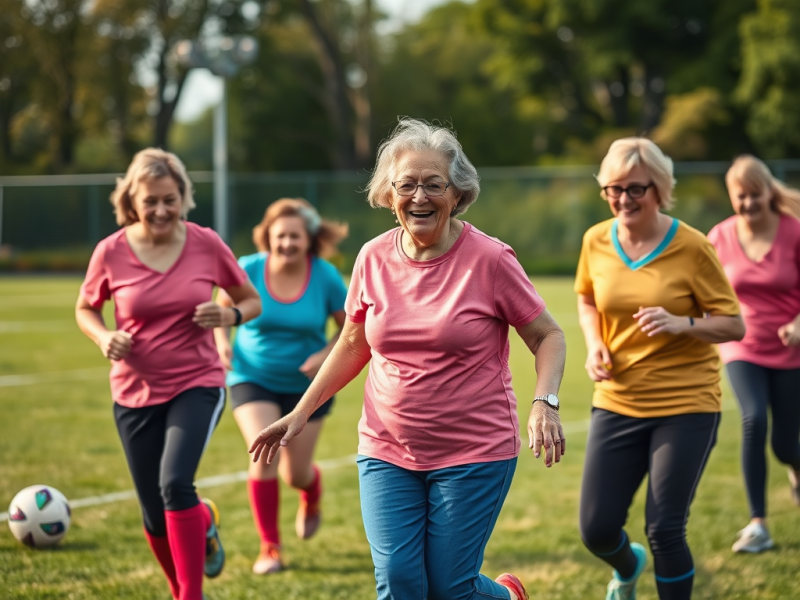The Benefits of Football for Older Women: Why It’s Never Too Late to&nbsp;Play